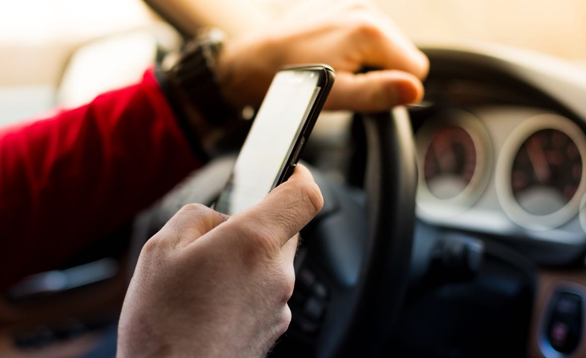 texting driver texting driver