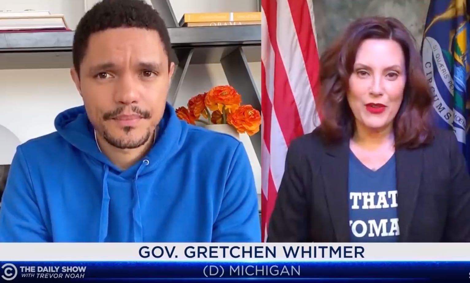Whitmer on Trevor Noah Whitmer on Trevor Noah